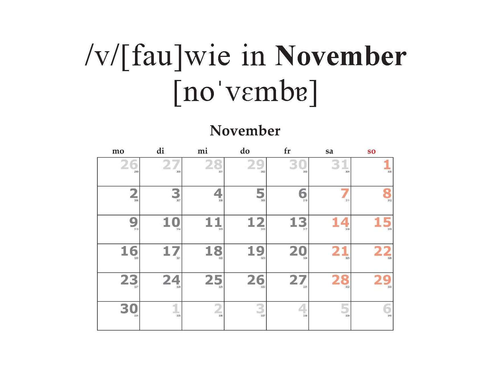 November